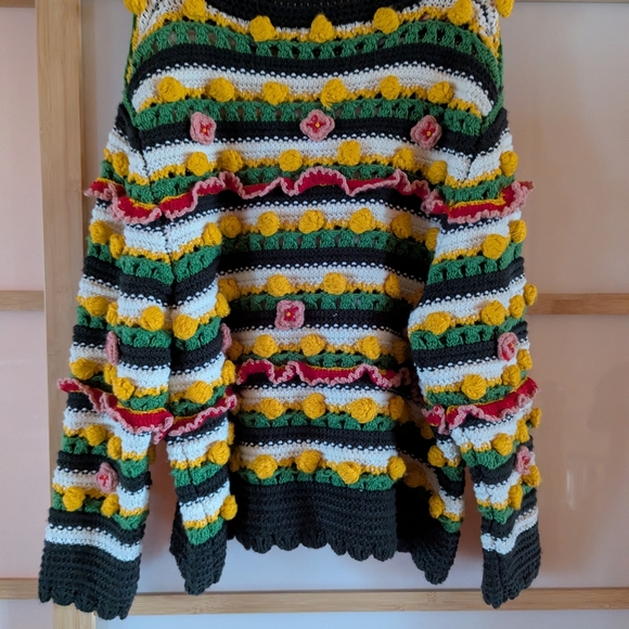 ZARA Embellished sweater - Picture 10 of 12